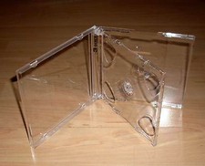 3 CD Hüllen durchsichtig /