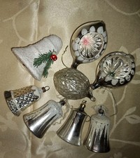 Weihnachtskugeln Christbaumschmuck Glaskugeln Formkugeln Uralt Antik Rarität