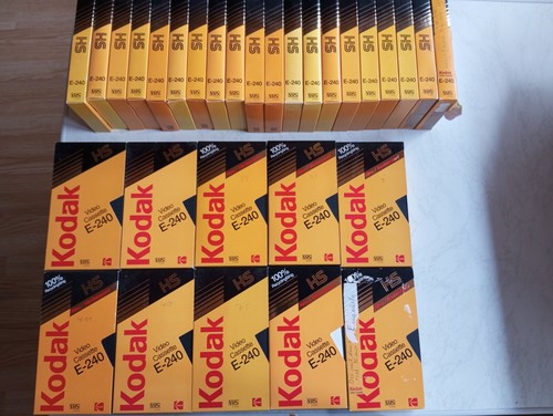 Stück vhs videokassetten - stück, vhs-videokassetten