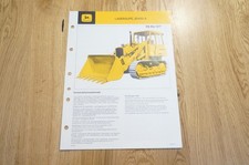 JOHN DEERE Laderaupe Prospekt Typ JD450-A 4 Seiten 1977