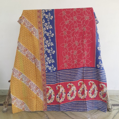 Boho vintage kantha decke twin - boho,