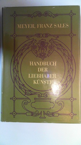 Handbuch der liebhaberkünste - der,