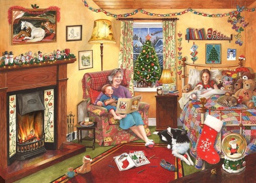 1000 teile puzzle house - teile, of
