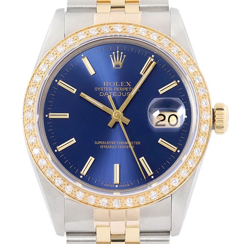 Rolex datejust 18k - datejust, gelbgold