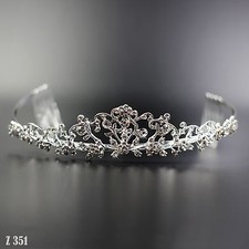 Luxus Diadem Strass Tiara