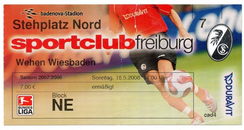 Ticket freiburg sv - bl,