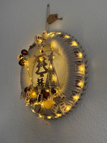 Weihnachtskranz mit led cm - weihnachtskranz,