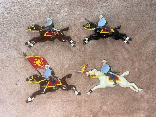 Zinnfiguren reiter teilig - reiter, 8-teilig