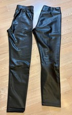 2 x Leder Leggings schwarz Gr. 42 Calzedonia und NurDie