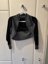 Bolero Vero Moda schwarz silber Größe XS
