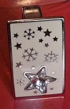 Ring  von Swatch,Silberfarbend,Stein in Sternform,Schneeflocken