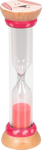 Zahnputzuhr sanduhr holz - sanduhr,