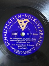 Sei mir wieder gut kleine Frau Foxtrot Theo Heldt Heinz Larsen Clangor 1935