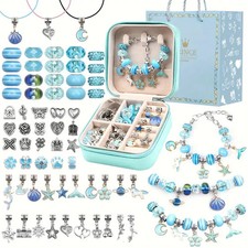 66-teiliges Set zum Basteln von Bettelarmbändern-Charm Armbänder /3