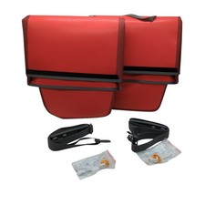 VAUDE Aqua Back Rot 2×24L Hinterrad-Fahrradtaschen, wasserdicht, Set