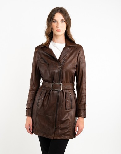 Jacke ledermantel damen - jacke,