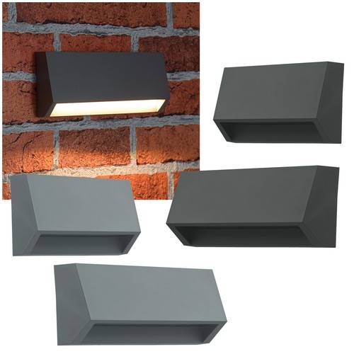 Led aufbau wand lampe - wand-lampe, 230v
