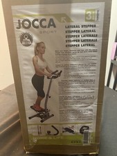 Jocca 6107 Stepper Mini Fitnessgerät Bewegungssimulator 47 x 43 x 130 cm LK7