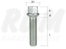 Radschraube Radbolzen M14x1,5