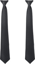 Schwarze Herren-Krawatte mit