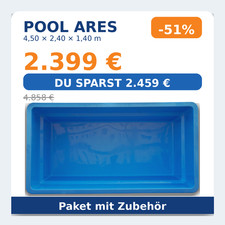 GFK Pool 4,5x2,4x1,4