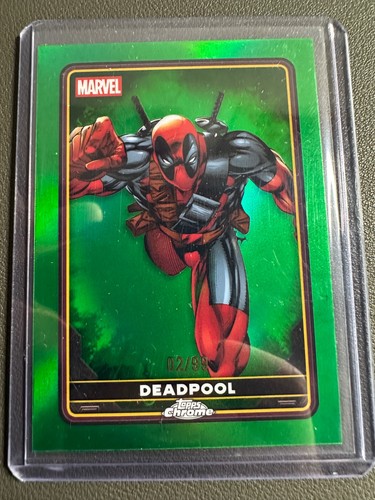Deadpool topps chrome - deadpool, /99