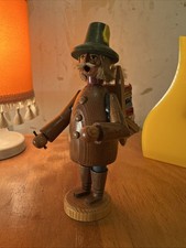 Expertic Flachshaar Räuchermännl Erzgebirge  Räuchermännchen Christian Ulbricht