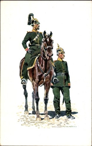 Künstler hoffmann anton - ak, hoffmann,