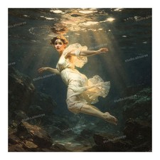 Kunstdruck limitiert, Frau