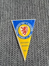 Eintracht Braunschweig Fußball Wimpel 1967 Deutscher Meister Retro Sammelwimpel