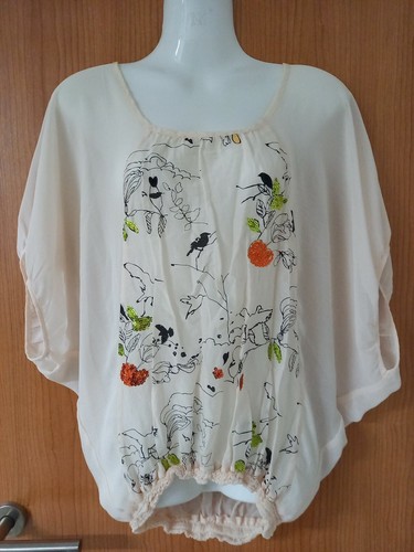 Bluse 36 pailletten - gr,