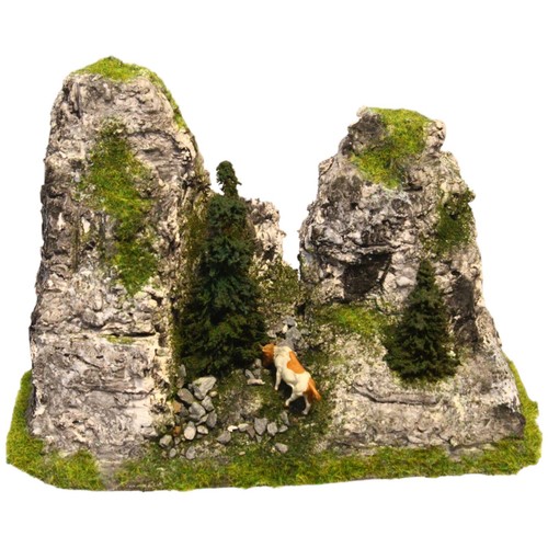 Diorama 87 berg - diorama, h0