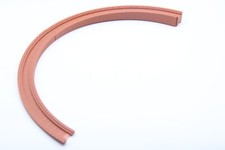 Spur Z Viadukt, Brücke, Auffahrt links, erweiterbar, 3D Druck, Ziegelrot, 1:220