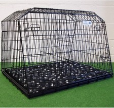 Pet World Estate 38LL große Autohundebox -.käfig  faltbar - Maße ca. 95x98x70 cm