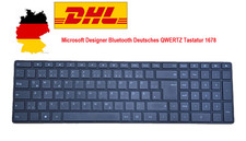 Microsoft Designer Bluetooth  Deutsch  Desktop  QWERTZ  Tastatur 1678