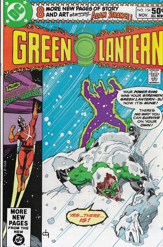 Green lantern 134 - green, no.134