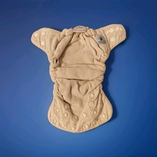 1 Blümchen Stoffwindel Höschenwindel Verstellbar Größe S 3-7  Kg 100% Baumwolle