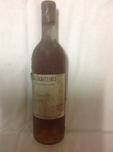 Wein frankreich 1949 chateau - wein,