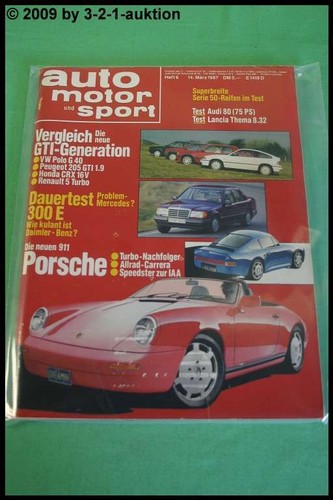Ams auto motor sport vw - 6/87,