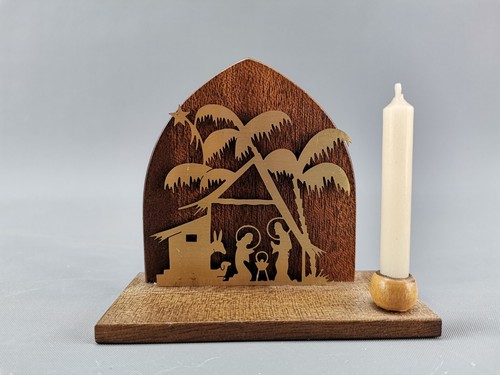 Holz homesa kerzenhalter - holz,