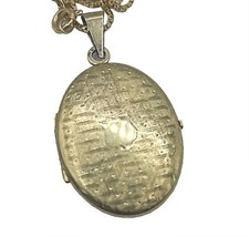 835 silber vergoldet medaillon - vergoldet,