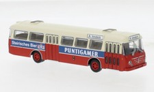 Brekina 59387 - 1/87 Büssing Senator 12 D, Klagenfurt - Puntigamer, 1962 - Neu