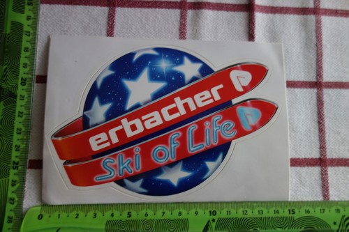 Alter aufkleber skisport - aufkleber,