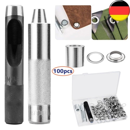 100tlg ösen set - 12-20mm, mit