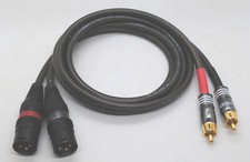 Sommercable -Spirit XXL- HighEnd Adapterkabel - Cinch auf XLR-Stecker - OFC