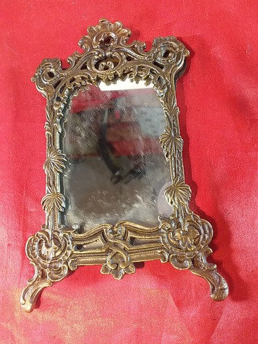 Antiker floraler wandspiegel - antiker,