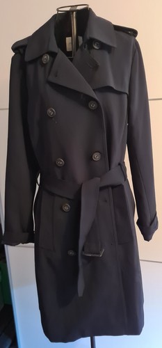 Damen trenchcoat dunkel blau - damen,