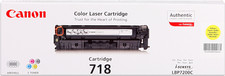 Original Canon Toner Gelb 718
