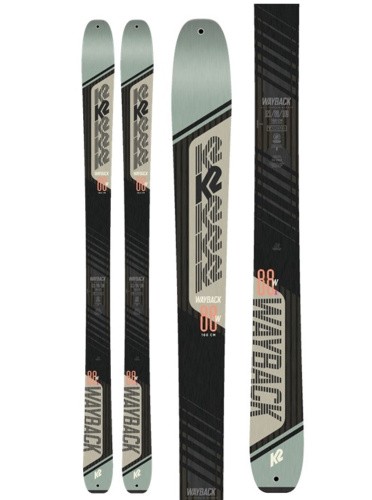 Damen tourenski wayback - k2,