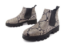 PERTINI Stiefeletten Stiefel Plateau Chelsea Boots Damenstiefel Schuhe Gr. 42